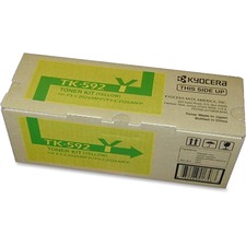 Kyocera TK-592Y Original Laser Toner Cartridge