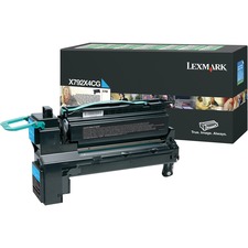 Lexmark X792X4CG Original Extra High Yield Laser Toner Cartridge