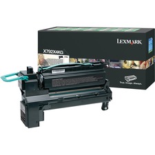 Lexmark X792X4KG Original Extra High Yield Laser Toner Cartridge - Black