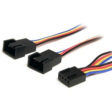 StarTech.com 12in 4 Pin Fan Power Splitter Cable