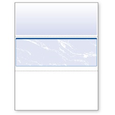 DocuGard Security Business Checks Marble Blue