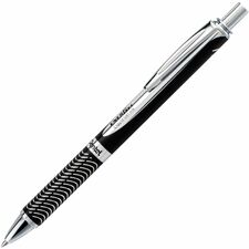 Pentel Energel Alloy Rollerball Pen Black