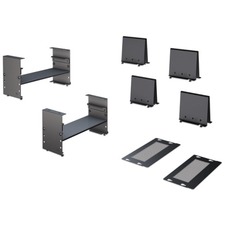 APC by Schneider Electric Mounting Adapter Kit for Rack in black