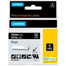 Dymo Colored 3/4 inch Vinyl Label Tape