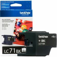 Brother Innobella LC71BK Standard Yield Inkjet Ink Cartridge - Black