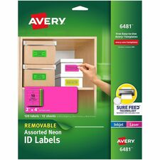 Avery Multipurpose Label 2 x 4 inch 5 Pack