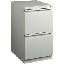 Lorell 20 inch File File Mobile File Cabinet with Full Width Pull