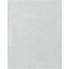 Business Source Full Sheet Top Load Poly Sheet Protectors clear