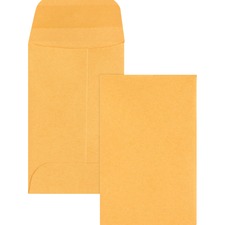 Business Source Small Coin Kraft Envelopes 1