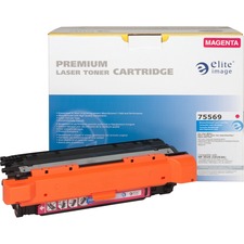 Elite Image Remanufactured Laser Toner Cartridge 504A CE253A Magenta