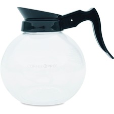 Coffee Pro 12-cup Glass Decanter - Clear