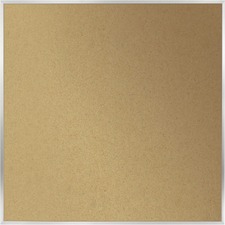 Ghent Natural Cork Bulletin Board with Aluminum Frame 48 by 48