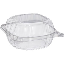 Dart ClearSeal 6 inch Hinged Lid Container