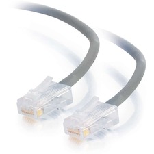 C2G 100 ft Cat5e Non Booted Plenum UTP Unshielded Network Patch Cable