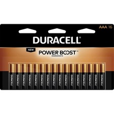 Duracell Coppertop Alkaline AAA Batteries 16 Pack