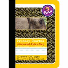 Pacon Primary Journal Composition Book yellow cover