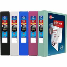 Avery Heavy-Duty View Binder assorted colors 1.5 inch