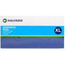 Halyard Synthetic Plus PF Vinyl Exam Gloves X-Large