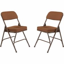 National Public Seating 3200 Series Folding Chairs Antique Gold