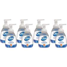 Dial Complete Foaming Hand Wash - 7.50 fl oz - Pump Bottle Dispenser - Kill Germs - Hand - Amber - 8 / Carton