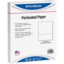 Printworks Pre-Perforated Paper