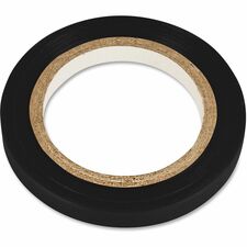 COSCO Glossy Art Tape - 27 ft Length x 0.25 inch Width - Black