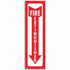 COSCO Fire Extinguisher Sign