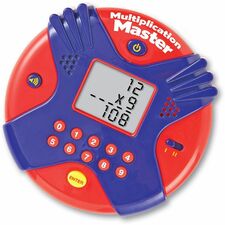 Learning Resources Multiplication Master Electronic Flash Card Game