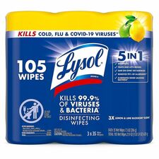 Lysol Disinfecting Wipes 3-pack