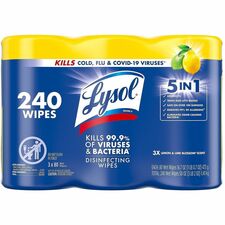 Lysol Lemon Lime Disinfecting Wipes