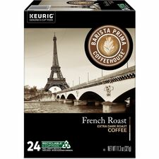 Barista Prima Coffeehouse French Roast K-Cup Pods