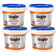 Gojo Fast Towels Bucket Fresh Citrus