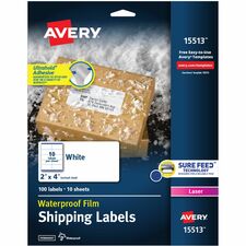 Avery 2 x 4 Labels Ultrahold