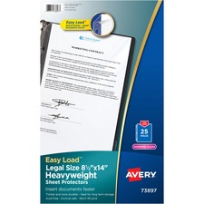 Avery Diamond Clear Sheet Protectors