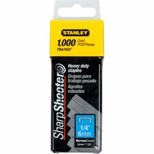 Stanley SharpShooter Heavy-Duty 1/4 inch Staples
