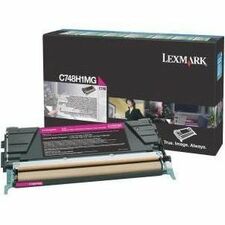 Lexmark Original High Yield Laser Toner Cartridge - Magenta - 1 Each - 10000 Pages