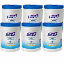 PURELL Sanitizing Wipes - WhiteTub - 270 per Tub - 6 Carton