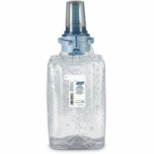PURELL Hand Sanitizer Gel Refill - Fragrance-free Scent - 1.27 quart - Push Pump Dispenser - Kill Germs - Skin, Hand - Clear - Dye-free, Fragrance-free, Durable - 1 Each