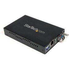 StarTech.com 1000 Mbps Gigabit Single Mode Fiber Media Converter