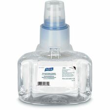 PURELL Hand Sanitizer Foam Refill - Fragrance-free Scent - 23.67 fl oz - Hands-free Dispenser - Kill Germs - Hand, Skin - Clear - Eco-friendly - 1 Each