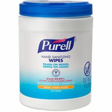 PURELL Sanitizing Wipes - WhiteTub - 270 Tub - 1 Each