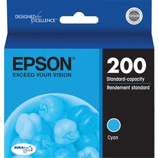 Epson DURABrite Ultra 200 Original Inkjet Ink Cartridge Cyan