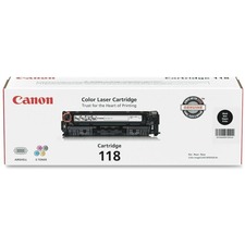 Canon Cartridge 118BK Original Laser Toner Cartridge