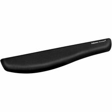 Fellowes PlushTouch Microban Keyboard Wrist Rest Black