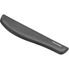 Fellowes PlushTouch Microban Keyboard Wrist Rest Graphite