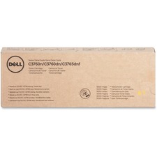 Dell Original Laser Toner Cartridge Yellow