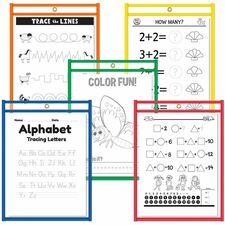 C-Line Reusable Dry Erase Pockets