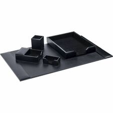 Dacasso Bonded Leather Desk Set - 1 Each