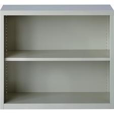 Lorell Fortress Series Bookcase light gray