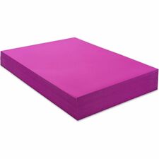 Business Source Letter Pocket Folder Purple